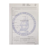 Health Declaration Forms Pad